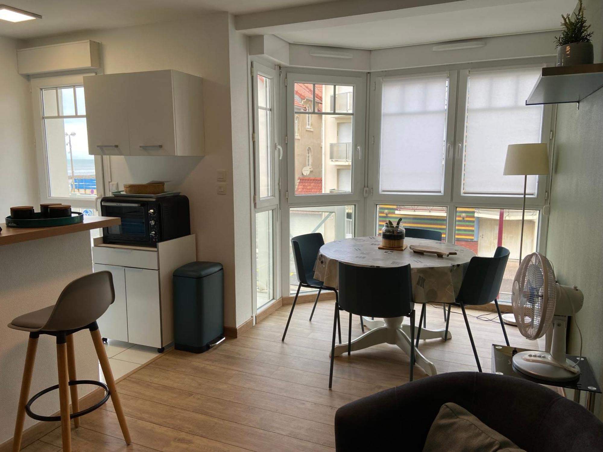 LE BON ENDROIT en bord de mer, confort vue mer et wifi Wimereux Eksteriør billede