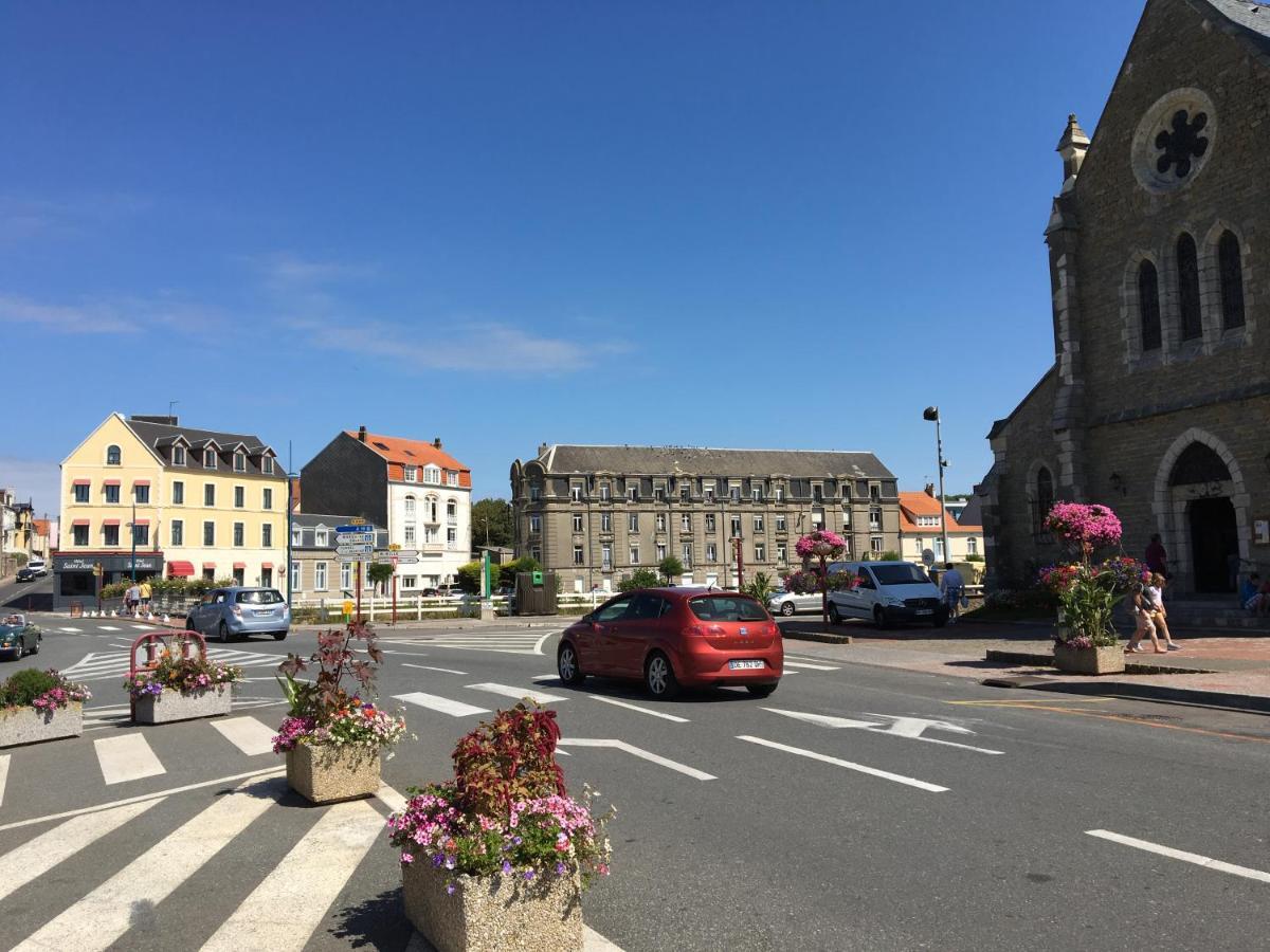 LE BON ENDROIT en bord de mer, confort vue mer et wifi Wimereux Eksteriør billede