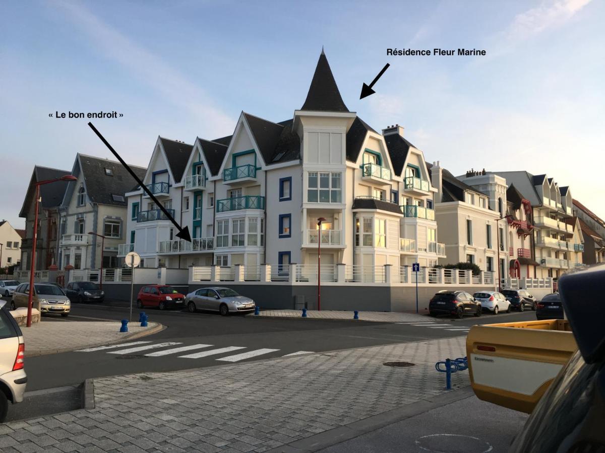 LE BON ENDROIT en bord de mer, confort vue mer et wifi Wimereux Eksteriør billede